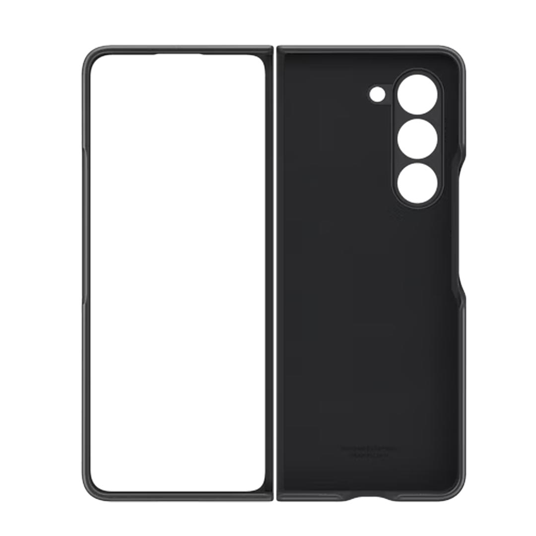 Samsung Galaxy Z Fold 5 Eco Leather Slim Fit Case - Black