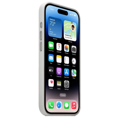 iPhone 17 Leather Case with MagSafe - Cream