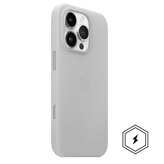 iPhone 16 Pro Max Leather Case with MagSafe - Off White