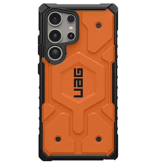 Samsung Galaxy S24 Ultra Pathfinder Series Ragged Armor Protective MagSafe Case - Orange