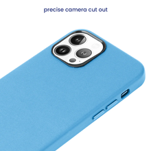 iPhone 13 Pro Kzdoo Noble Series Leather Back Cover Case - Blue