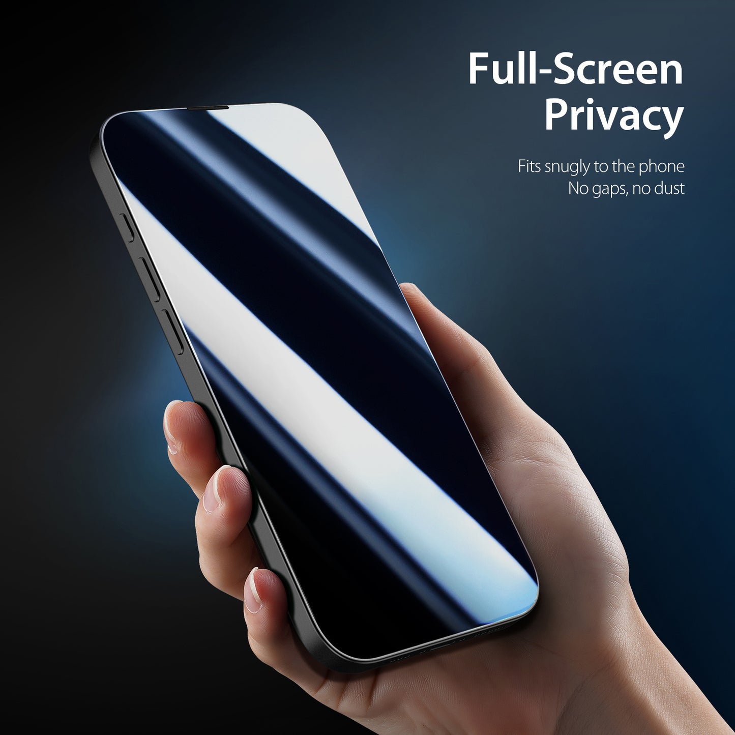 iPhone 13 Pro Anti Spy Privacy Tempered Glass Screen Protector