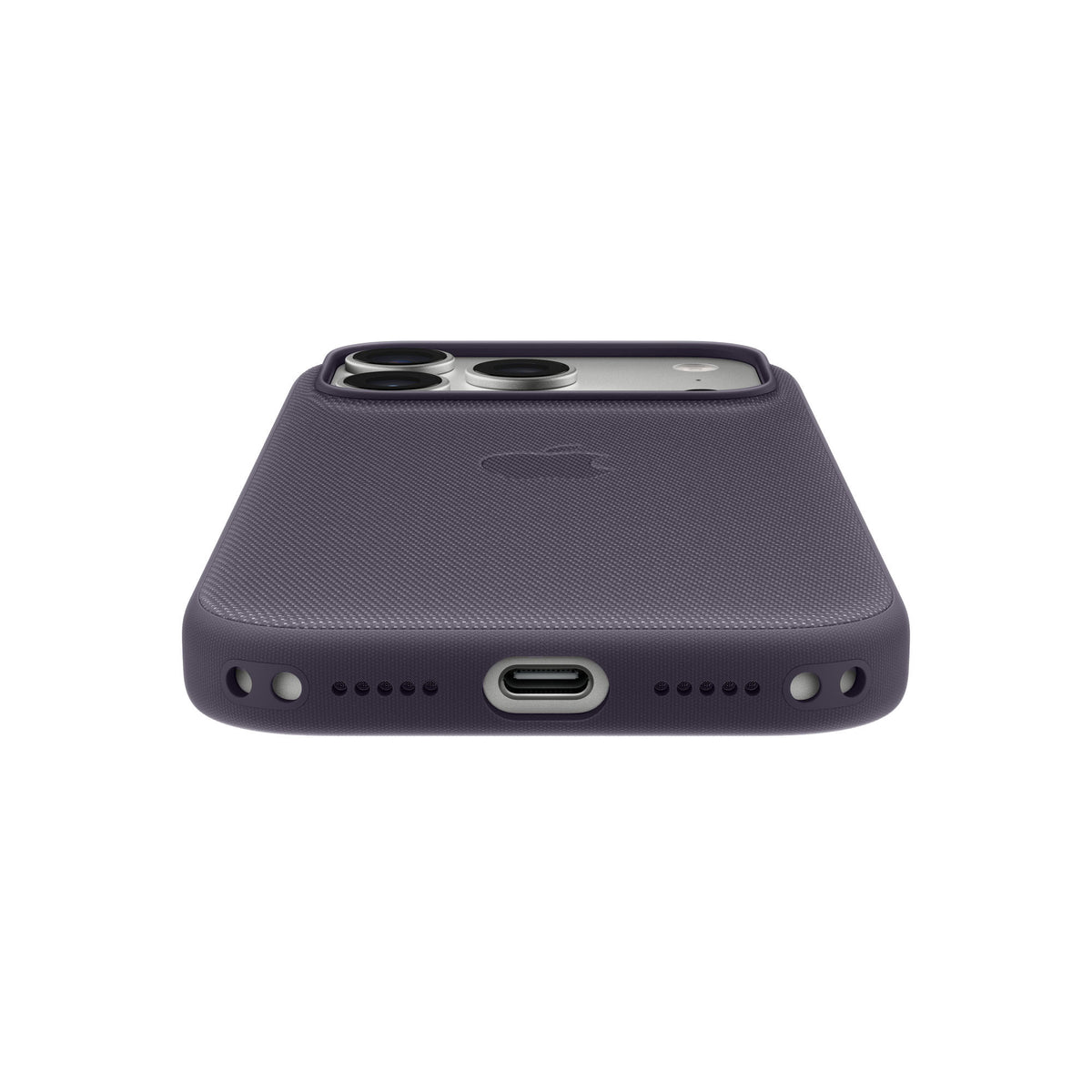 iPhone 17 Pro Max TechWoven Case with NFC Button & MagSafe - Purple