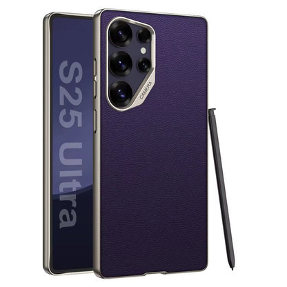 Samsung Galaxy S25 Ultra GKK Elite Weave Leather Armor Protective Case