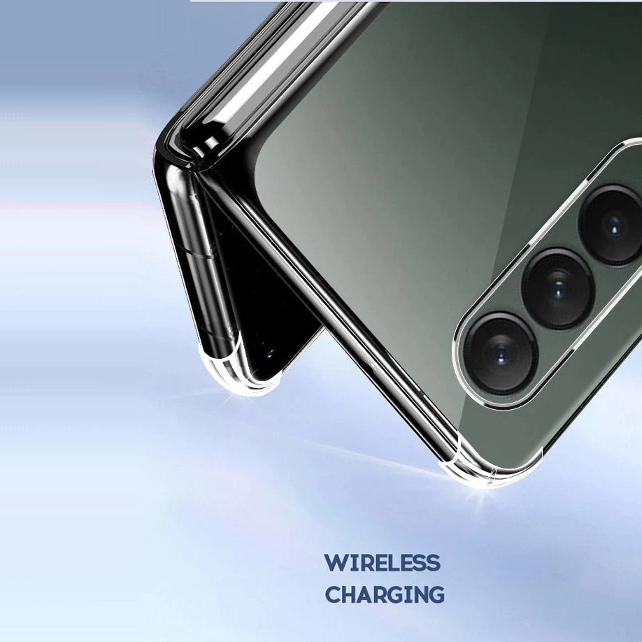 Samsung Galaxy Z Fold 5 Cristal Clear Magnetic Magsafe Case - Transparent