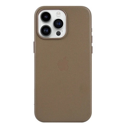 iPhone 15 Pro Max Leather Case - Not MagSafe