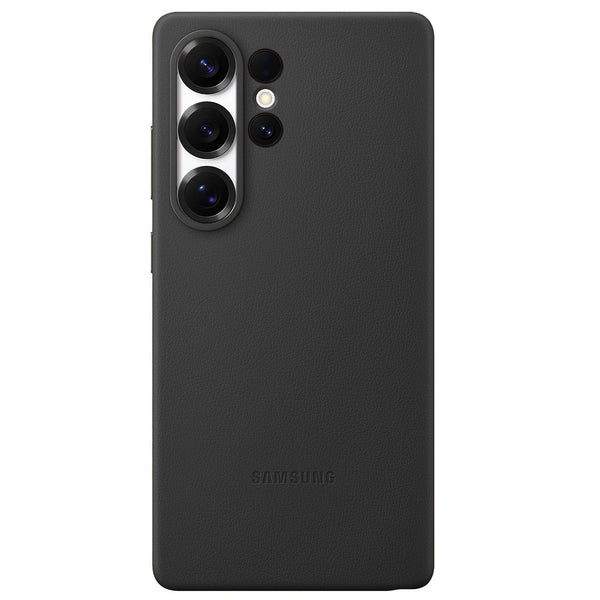 Samsung Galaxy S26 Ultra Kindsuit Leather Back Cover Case - Black