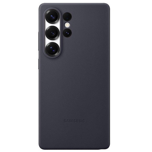Samsung Galaxy S25 Ultra Kindsuit Leather Back Cover Case - Gray
