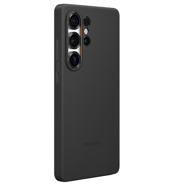 Samsung Galaxy S26 Ultra Kindsuit Leather Back Cover Case - Black