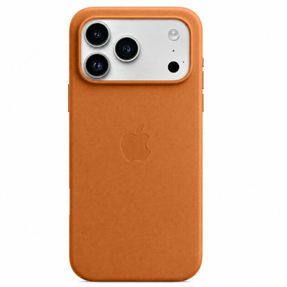 iPhone 17 Pro Max Leather Back Cover Case with MagSafe - Tan