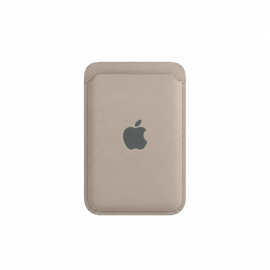 Silicone MagSafe Wallet – Slim Magnetic Card Holder for iPhone - Gray