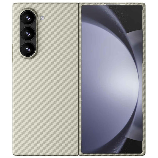 Samsung Galaxy Z Fold 6 Piblue Carbon Fiber Case - Sand