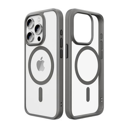 iPhone 15 Pro Max Ultra Hybrid Drop Proof Sleek Clear Case - Natural Titanium