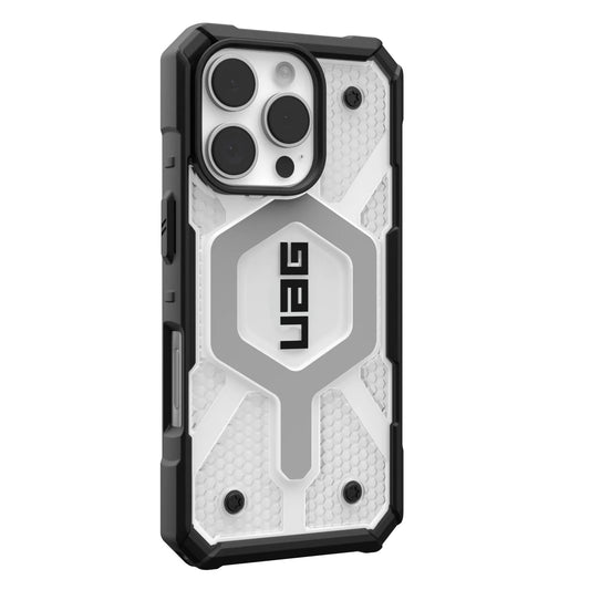 iPhone 16 Pro UAG Pathfinder Rugged Armor Protective Case With Magsafe - Ice Clear