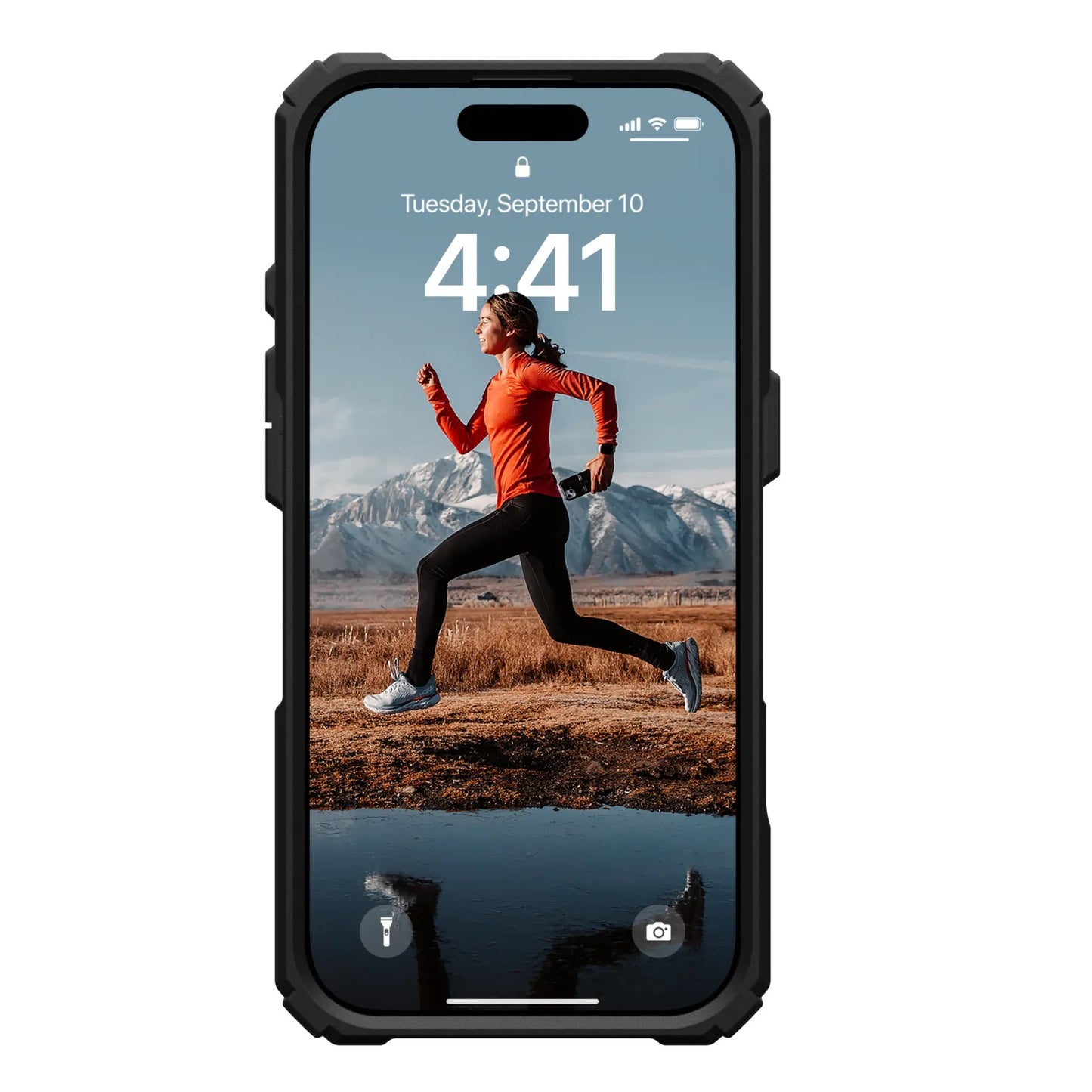 iPhone 16 Pro UAG Plasma XTE Armor Protective Case with Metal Magsafe Ring & Stand - ICE Clear