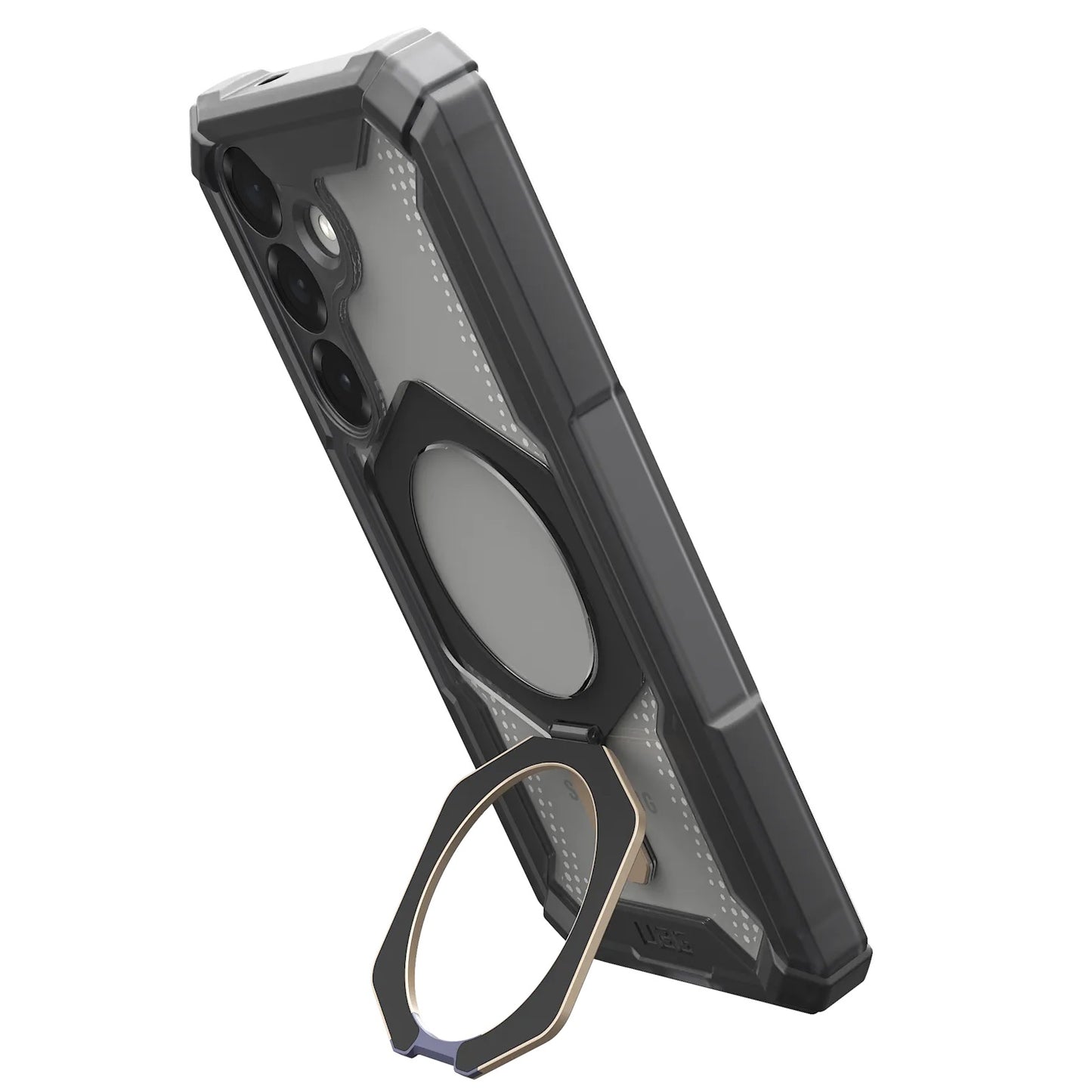 Samsung Galaxy S25 UAG Plasma XTE with MagSafe & Metal Kickstand - Ice Clear