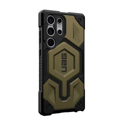 Samsung Galaxy S23 Ultra UAG Monarch Pro Rugged Heavy Duty MagSafe Case - Gold