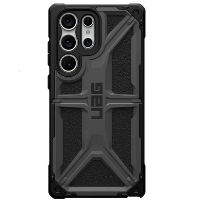 Samsung Galaxy S23 Ultra UAG Monarch Rugged Leather Protective Case - Gray