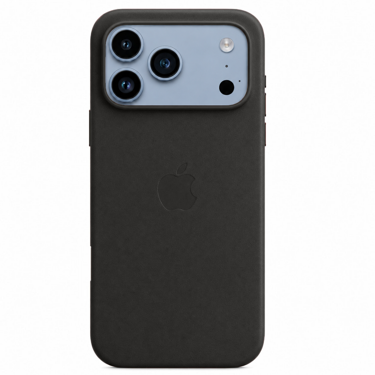 iPhone 18 Pro Max Premium Leather Style Case with MagSafe - Black