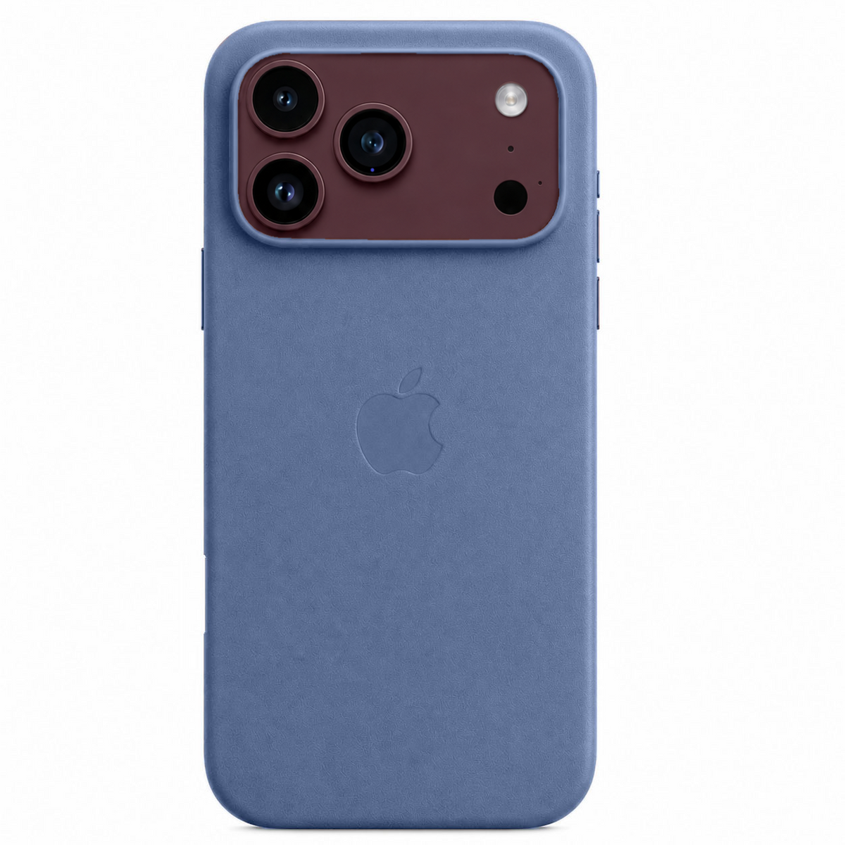 iPhone 18 Pro Leather Case with MagSafe & IC Animation - Blue
