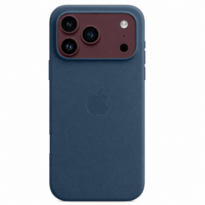 iPhone 18 Pro Max Premium Leather Style Case with MagSafe - Cosmo Blue