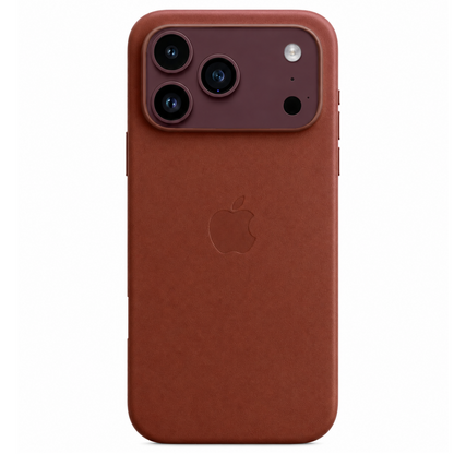 iPhone 18 Pro Leather Case with MagSafe & IC Animation - Umber Brown