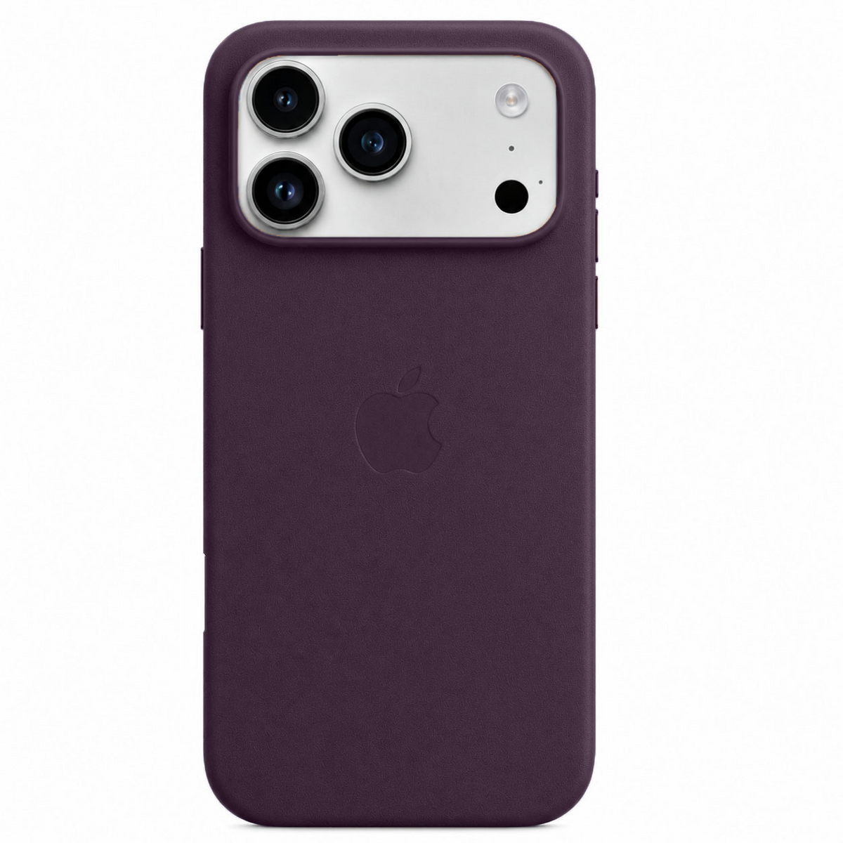 iPhone 18 Pro Max Leather Case with MagSafe & IC Animation - Pruple