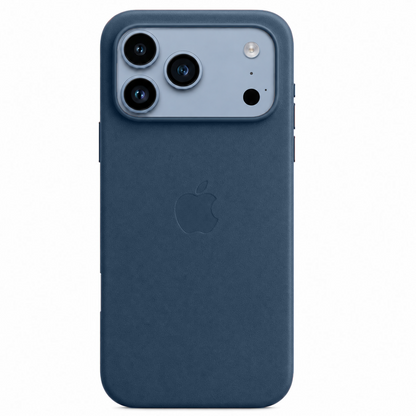 iPhone 18 Pro Premium Leather Style Case with MagSafe - Blue