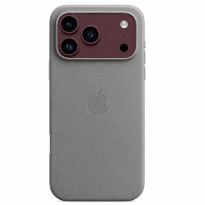 iPhone 18 Pro Max Premium Leather Style Case with MagSafe - Dark Gray