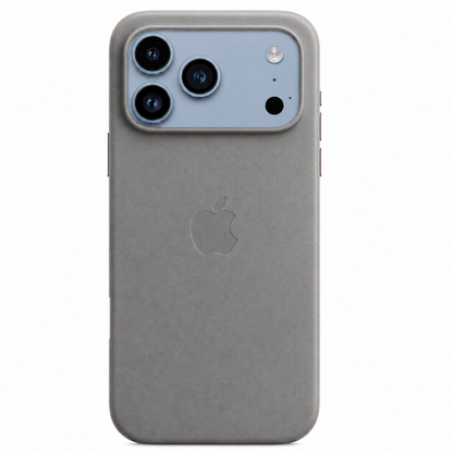 iPhone 18 Pro Premium Leather Style Case with MagSafe - Dark Gray