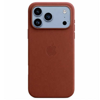 iPhone 18 Pro Leather Case with MagSafe & IC Animation - Umber Brown