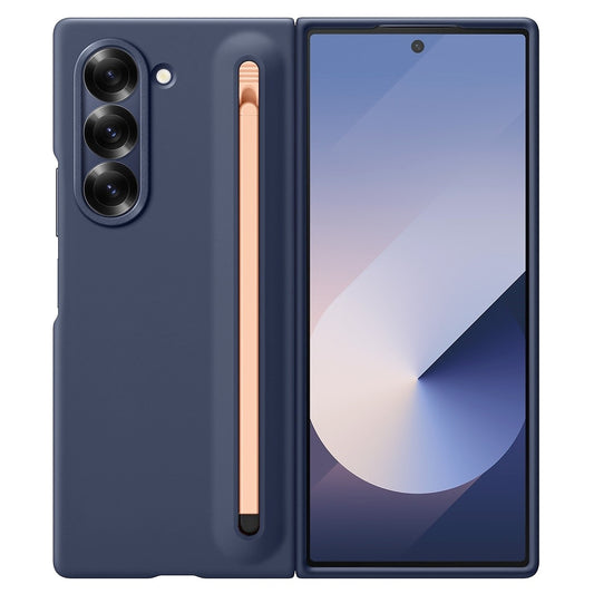 Samsung Galaxy Z Fold 5 Slim Skin Feel S Pen Case with Stylus - Blue