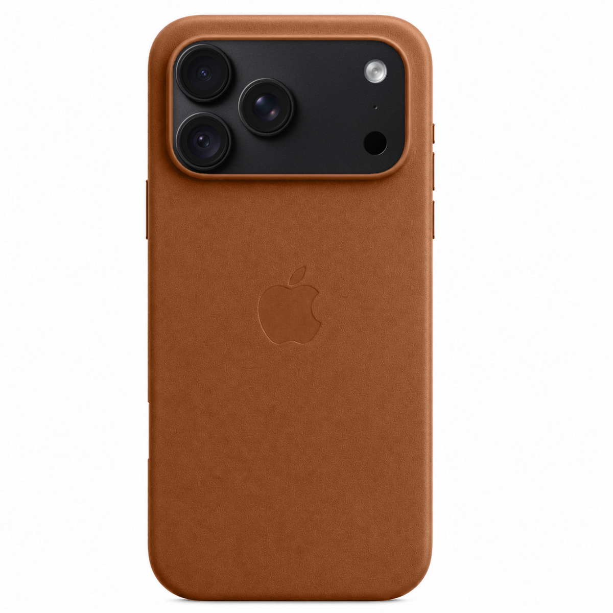 iPhone 18 Pro Premium Leather Style Case with MagSafe - Saddle