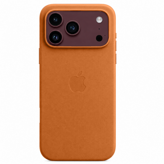 iPhone 18 Pro Max Premium Leather Style Case with MagSafe - Tan