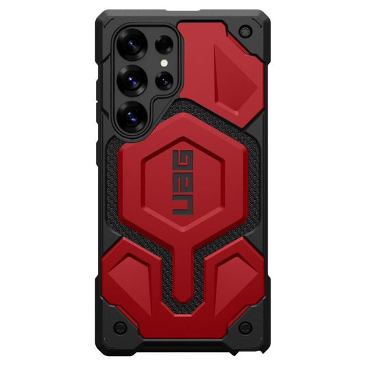 Samsung Galaxy S25 Ultra UAG Monarch Pro Kevlar Protective Case with MagSafe - Red