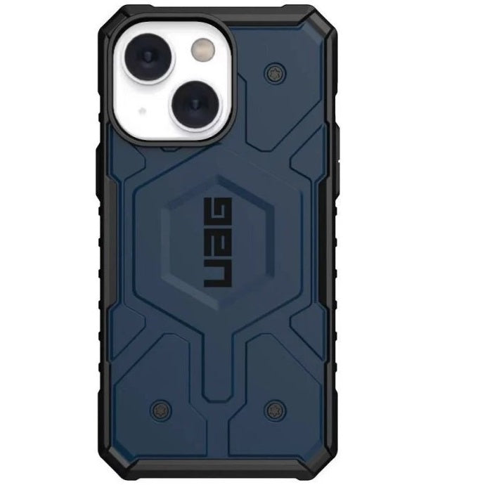 iPhone 15 Plus Pathfinder Series Rugged Magsafe Matte Case - Blue
