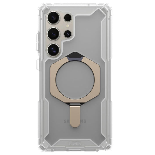 Samsung Galaxy S25 Ultra UAG Plasma XTE with MagSafe & Metal Kickstand (Camera Ring Compatible) - Clear