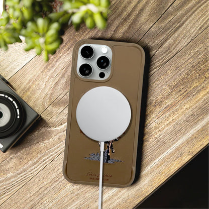 iPhone 16 Pro Santa Barbara Aubrey Series Polo Original Leather Case - Champaign