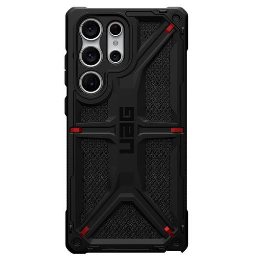 Samsung Galaxy S23 Ultra Monarch Rugged Heavy Duty Kevlar Protective Case - Black