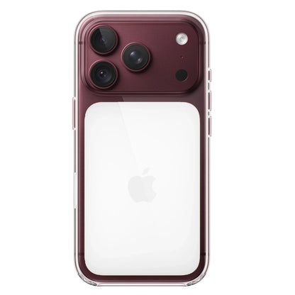 iPhone 18 Pro Clear Back Cover Case with Magsafe & Camer Control Button - Transparent