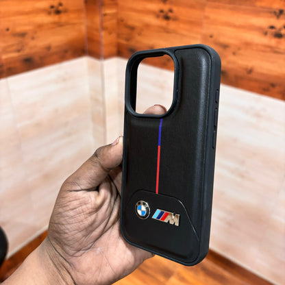 iPhone 14 Pro BMW M Performance Logo Single Line Case