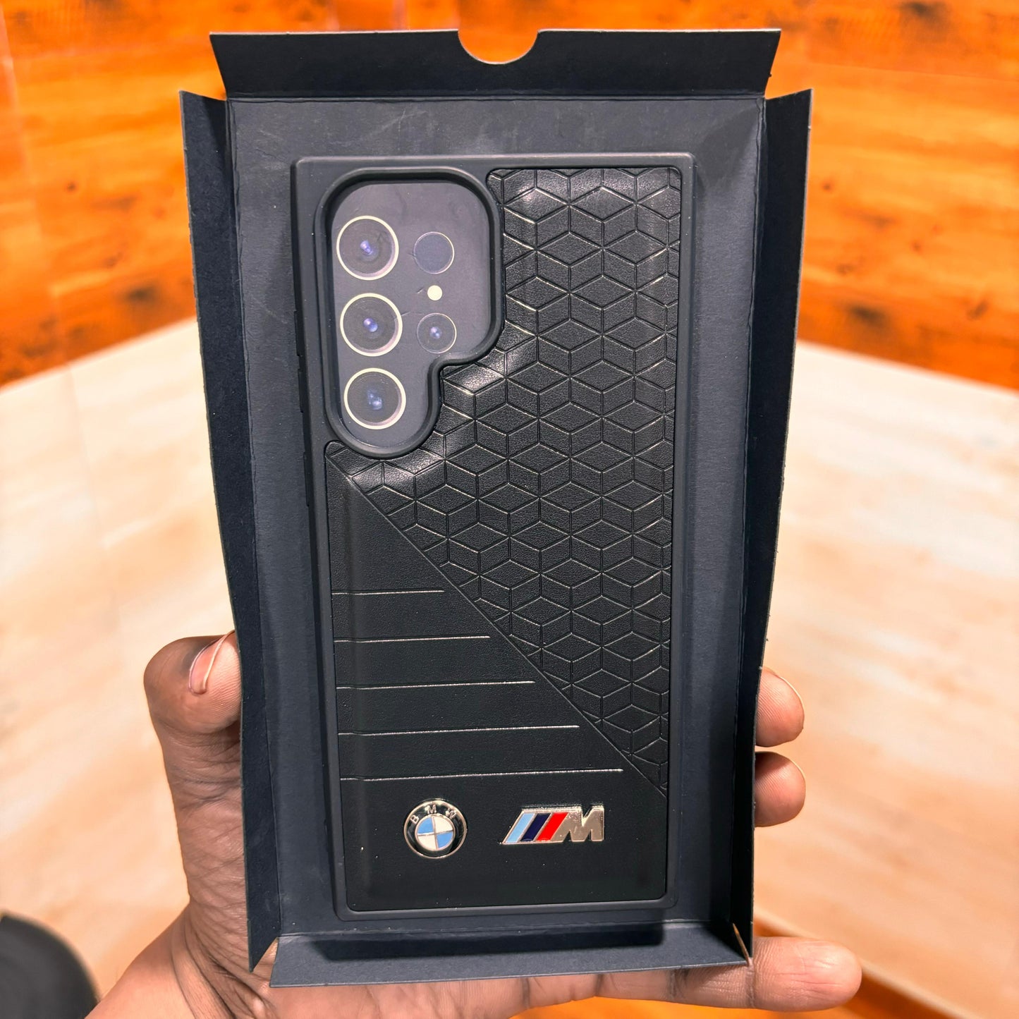 Samsung Galaxy S22 Ultra BMW M Sports Logo Dual Shade Case