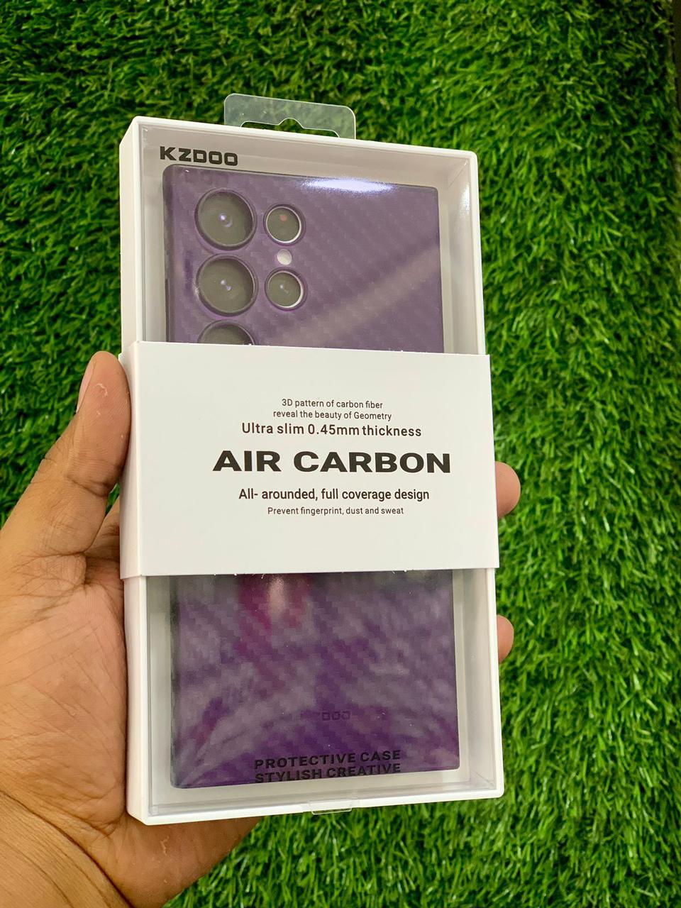 Samsung Galaxy S24 Ultra Kzdoo Air Carbon 0.45mm Ultra Thin Case - Purple