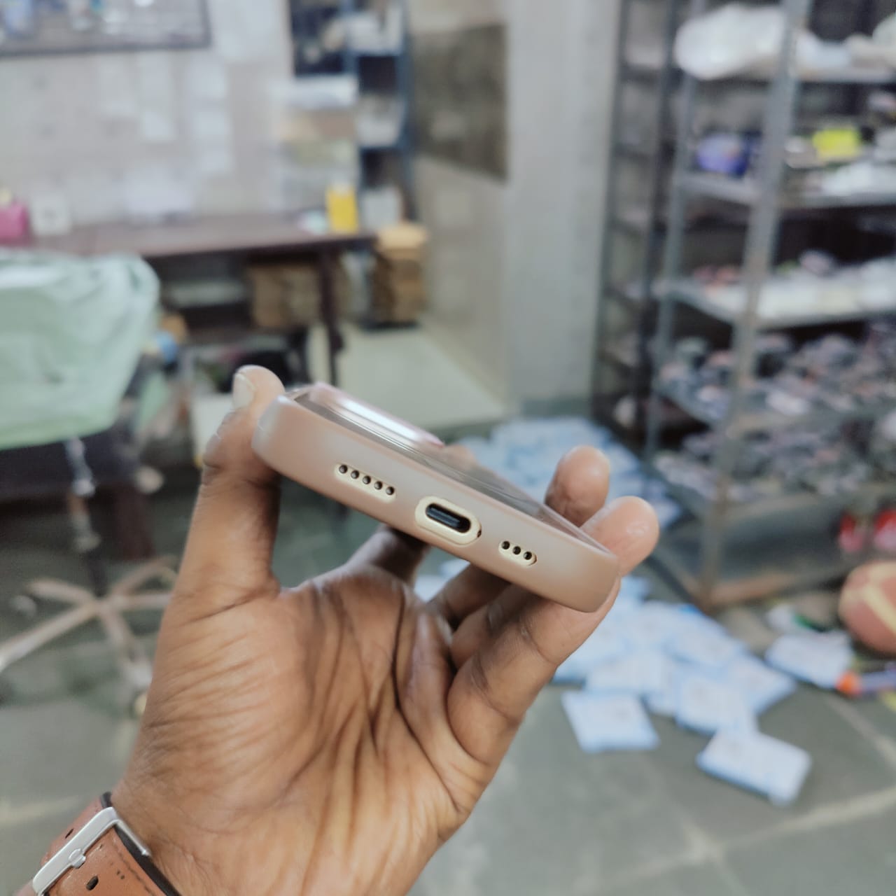 iPhone 16 Pro Semi Transparent Matte Frosted Case with Magsafe - Desert