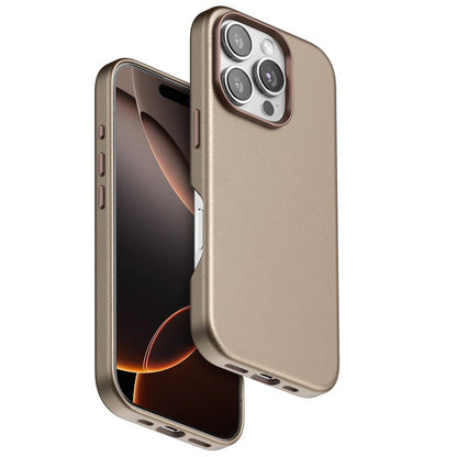 iPhone 16 Pro Max Business Series Genuine Leather Case with Magsafe - Desert