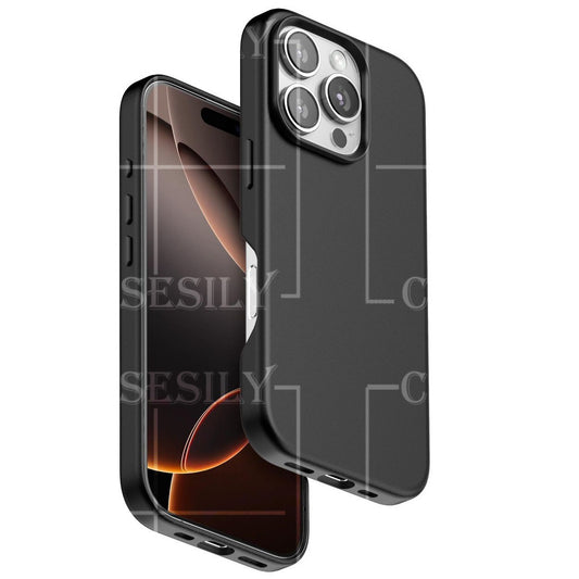 iPhone 16 Business Series Leather Case with Magsafe - Black