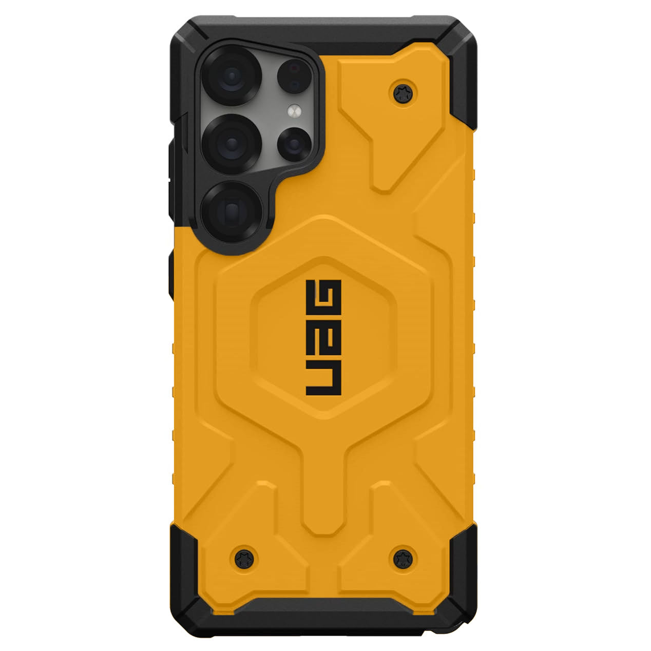 Samsung Galaxy S25 Ultra Pathfinder Rugged Featherlight Shockproof Protective Case - Yellow