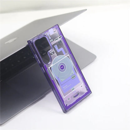 Samsung Galaxy S23 Ultra Zero One Hybrid Shockproof Case - Purple