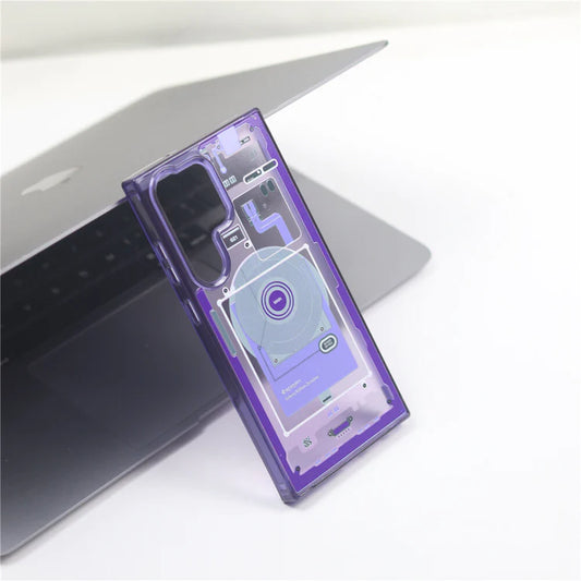 Samsung Galaxy S23 Ultra Zero One Hybrid Shockproof Case - Purple