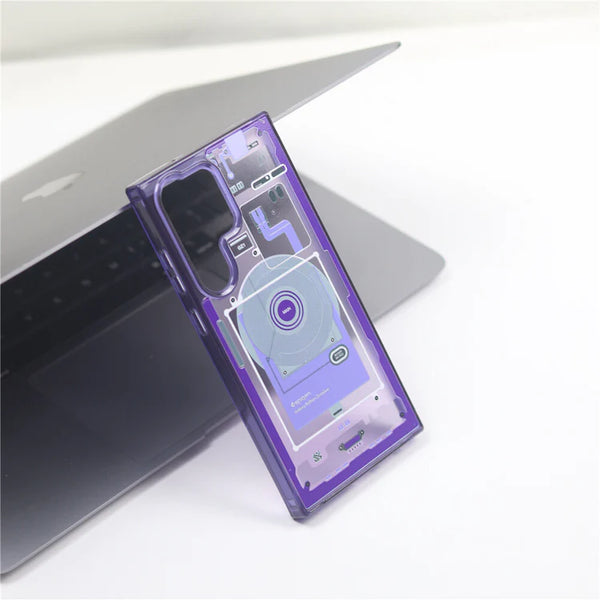 Samsung Galaxy S23 Ultra Zero One Hybrid Shockproof Case - Purple